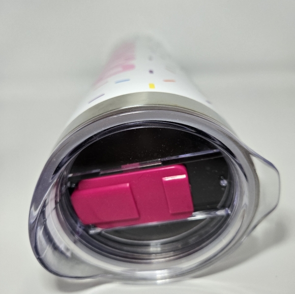 ☕ Dunkin’ Donuts Sprinkle Tumbler – 24 oz – Used – Sweet Style for Coffee Lovers - Picture 3 of 6